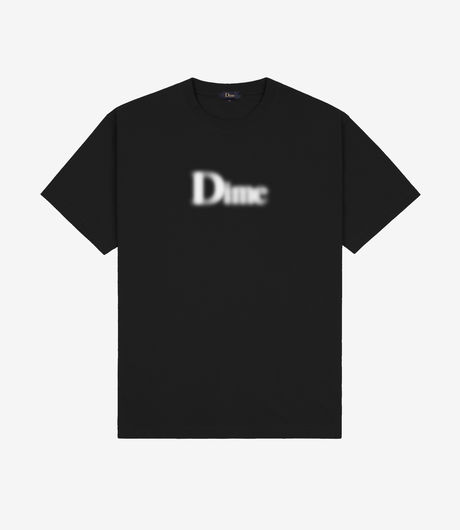 Dime Classic Blurry T-Shirt Black