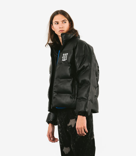 Wasted Paris Unleashed Puffer Jacket Black