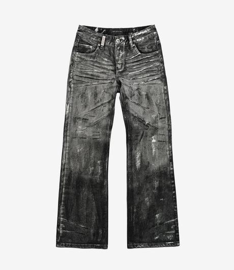 Racer Worldwide Vintage Waxed Denim Grey