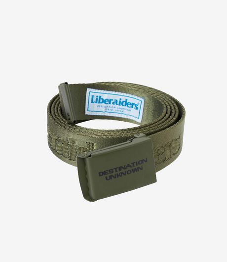 Liberaiders Og Logo Nylon Belt Olive
