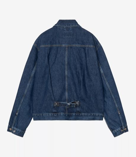 Carhartt WIP Belmar Jacket Smith Denim Blue Stone Washed