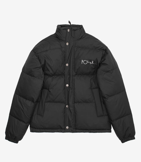 Polar Skate Co Basic Puffer Black