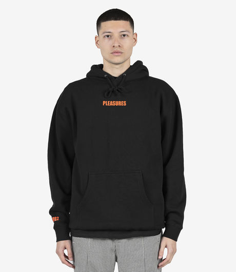 Pleasures Art News Hoodie Black