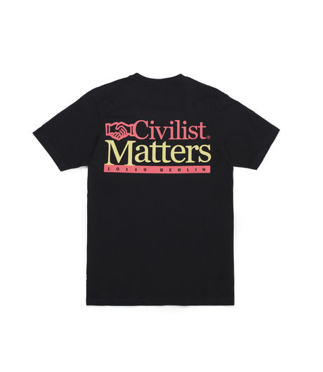 Civilist Matters Tee Black