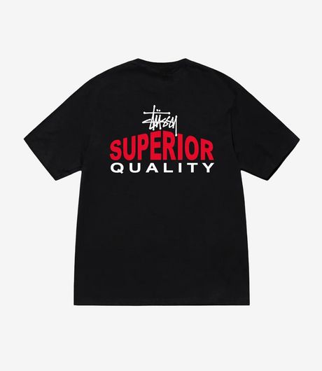 Stussy Superior Quality Tee Black