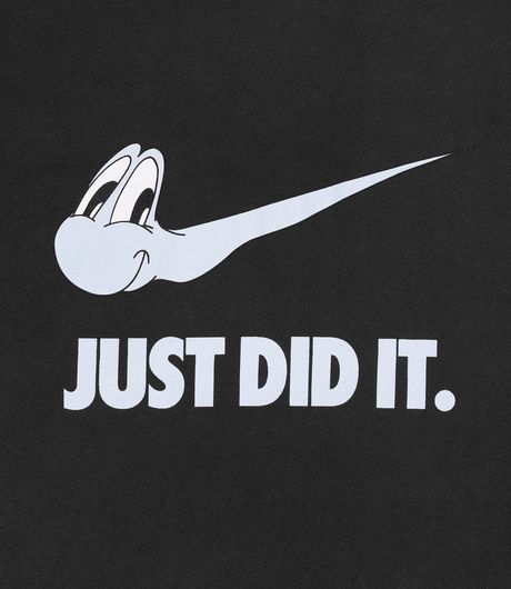 Carne Bollente Just Did It T-Shirt Off-Black