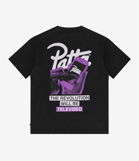 Patta Revolution T-Shirt Black