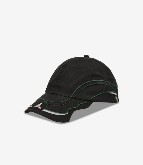 ROA Pursuit 6 Panel Cap Washed Black