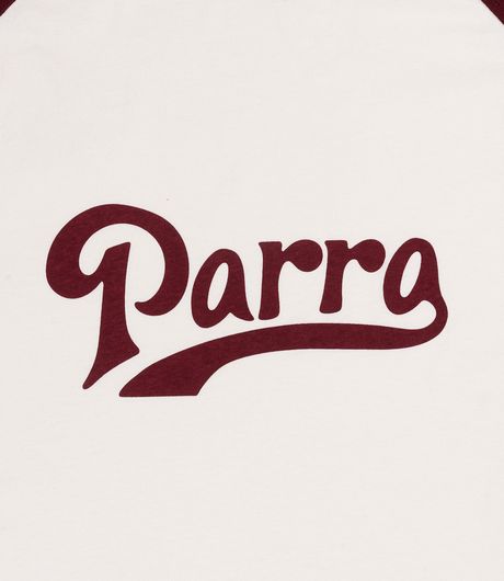 by Parra Baller Of The Based Raglan Long Sleeve T-Shirt Dark Red