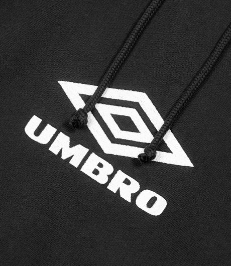 Umbro OG Logo Mask Hoodie Washed Black