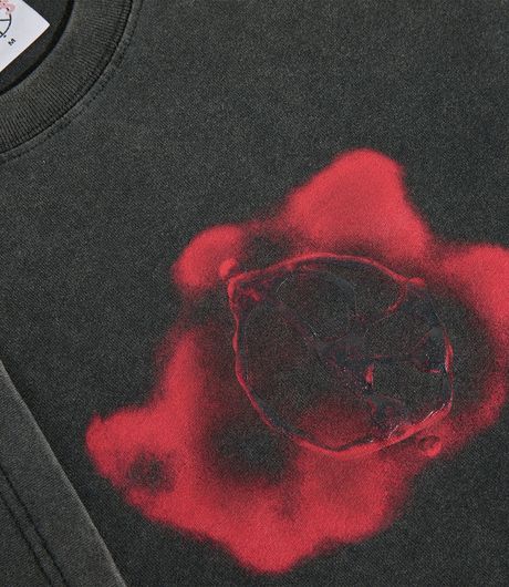 Polar Skate Metal Logo Tee Silver Black