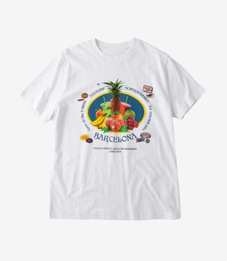 SSSTUFFF Scented Fruits Tee (Banana) White