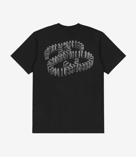 Stussy Dominoes Tee Black