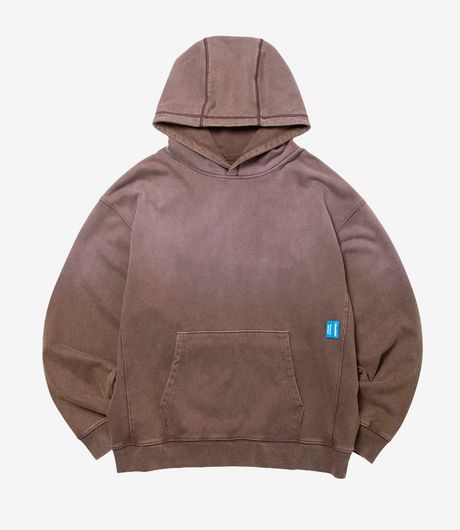 Liberaiders Garment Dyed Hoodie Brown