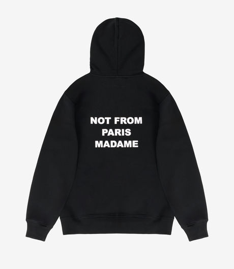 Drôle de Monsieur Le Hoodie Slogan Black