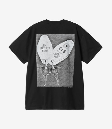 Carhartt WIP S/S Hotel Keys T-Shirt Black/White