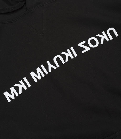 //MKI Miyuki-Zoku Mix Logo Hoody Black