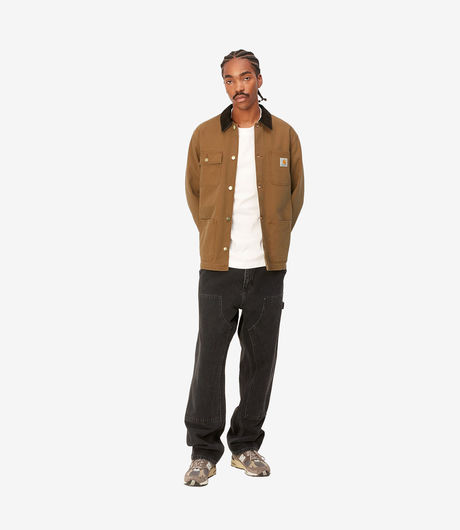 Carhartt WIP Michigan Coat Dearborn Canvas Hamilton Brown/Tobacco Rinsed