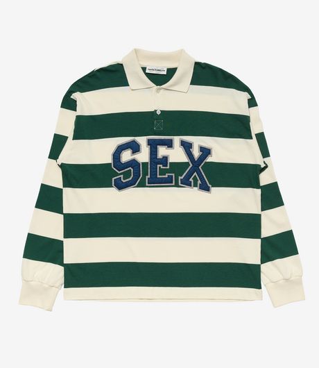 Carne Bollente What A Player Rugby Shirt White/Green