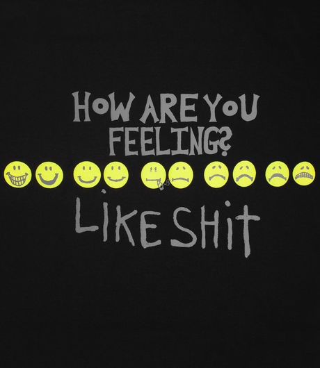 Fucking Awesome How Are You Feeling Tee Black