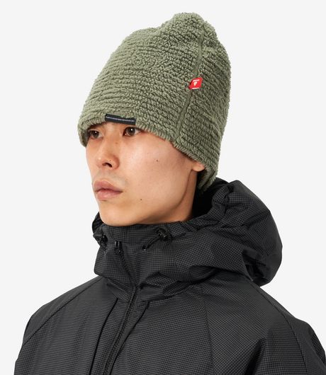 Purple Mountain Observatory Primaloft Ursa Beanie Cement