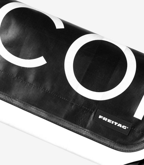 Freitag F42 Surfside 6 Medium Messenger Bag Black/Grey