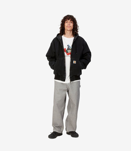 Carhartt WIP OG Active Jacket Maitland Denim Black Stone Washed