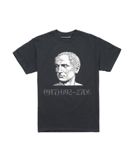 Call Me 917 Ceasar Salad Tee Black