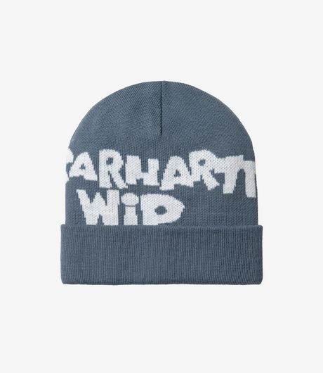 Carhartt WIP Cut Out Beanie Icesheet/White