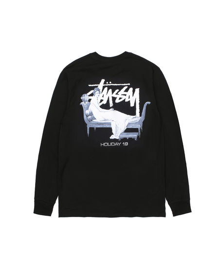 Stussy Lounge Longsleeve Tee Black