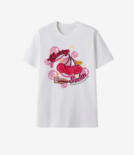 SSSTUFFF Cherry Scented Tee White
