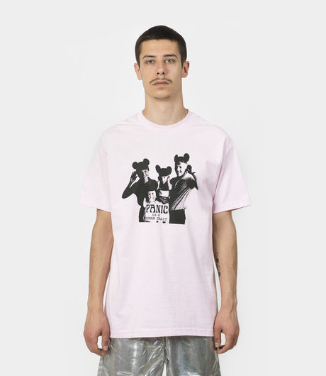 PLEASURES Human Trait T-Shirt Pink