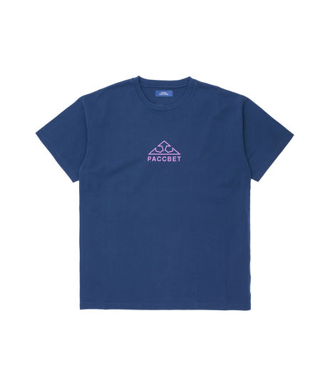 Rassvet Large Logo Print T-Shirt Navy