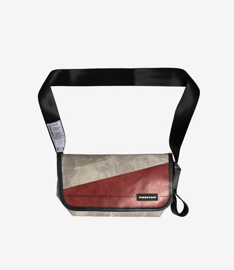 Freitag F42 Surfside 6 Medium Messenger Bag Grey/Red