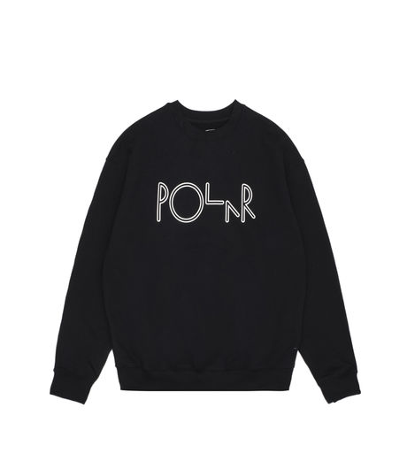 Polar Skate Co American Fleece Crewneck Black