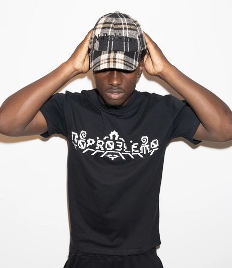 No Problemo Plaid Cap Multi