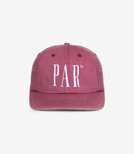 by Parra Store Logo 6 Panel Hat Berry