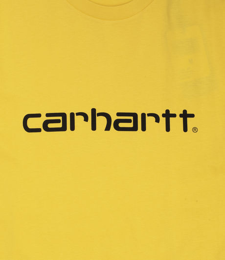Carhartt WIP SS Script T-Shirt Primula/Black