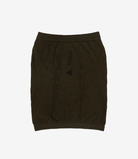 ROA Golm Dryarn Seamless Neck Warmer Dark Brown