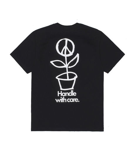 Stussy Peace Pot Tee Black