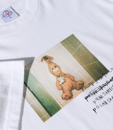Polar Skate Co Bunny 2 Tee White