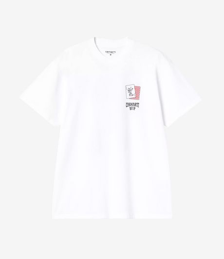 Carhartt WIP S/S Playing Cards T-Shirt White