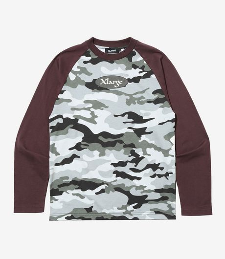 XLARGE Nu Age Raglan L/S Tee Grey