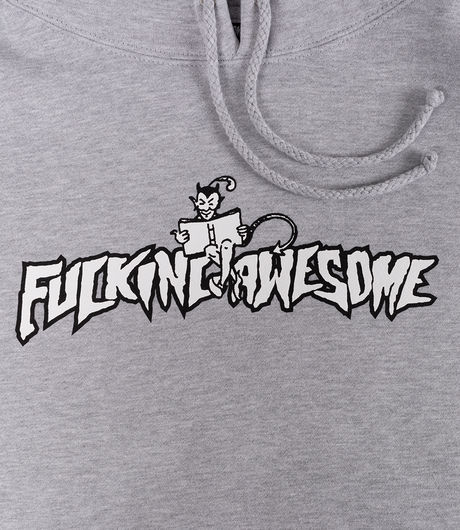 Fucking Awesome Sam Hill Hoodie Heather Grey