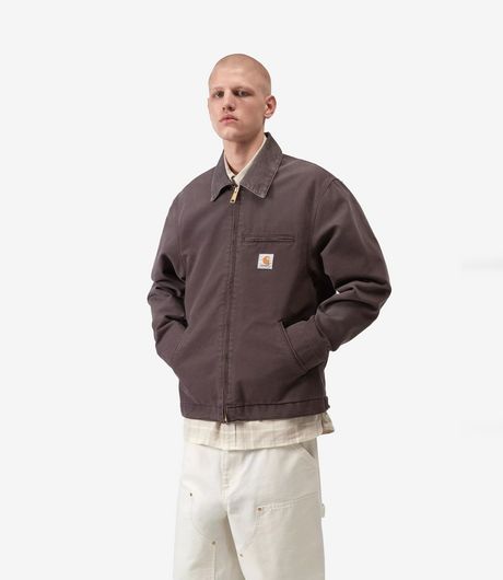 Carhartt WIP Detroit Jacket Dearborn Canvas Shale/Shale Stone Canvas