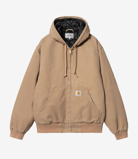 Carhartt WIP OG Active Jacket Winter Dearborn Canvas Peanut Aged Canvas