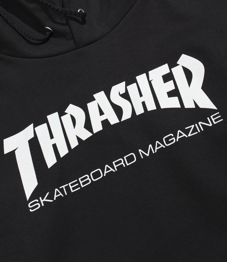 Thrasher Skate Mag Hooded Sweat Black