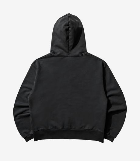 Umbro Compact Masked Zip Hoodie Washed Black