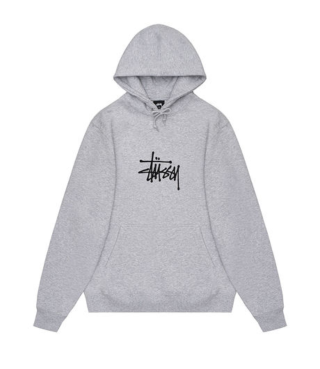 Stussy Basic App. Hood Ash Heather