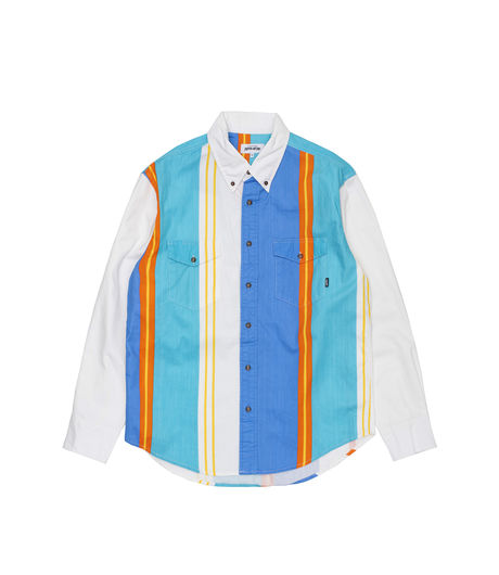 Fucking Awesome Printed Western Shirt White/Blue